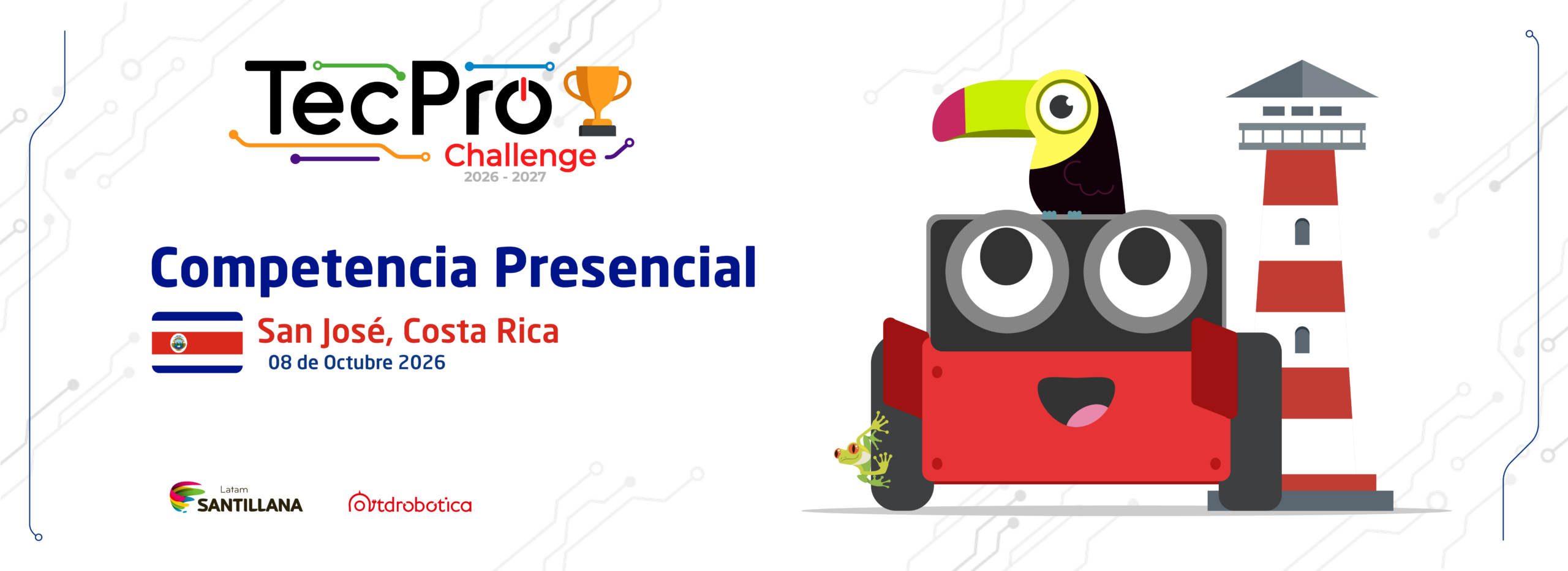 Competencia Presencial TecPro Challenge - San José, Costa Rica, 08 de octubre 2026